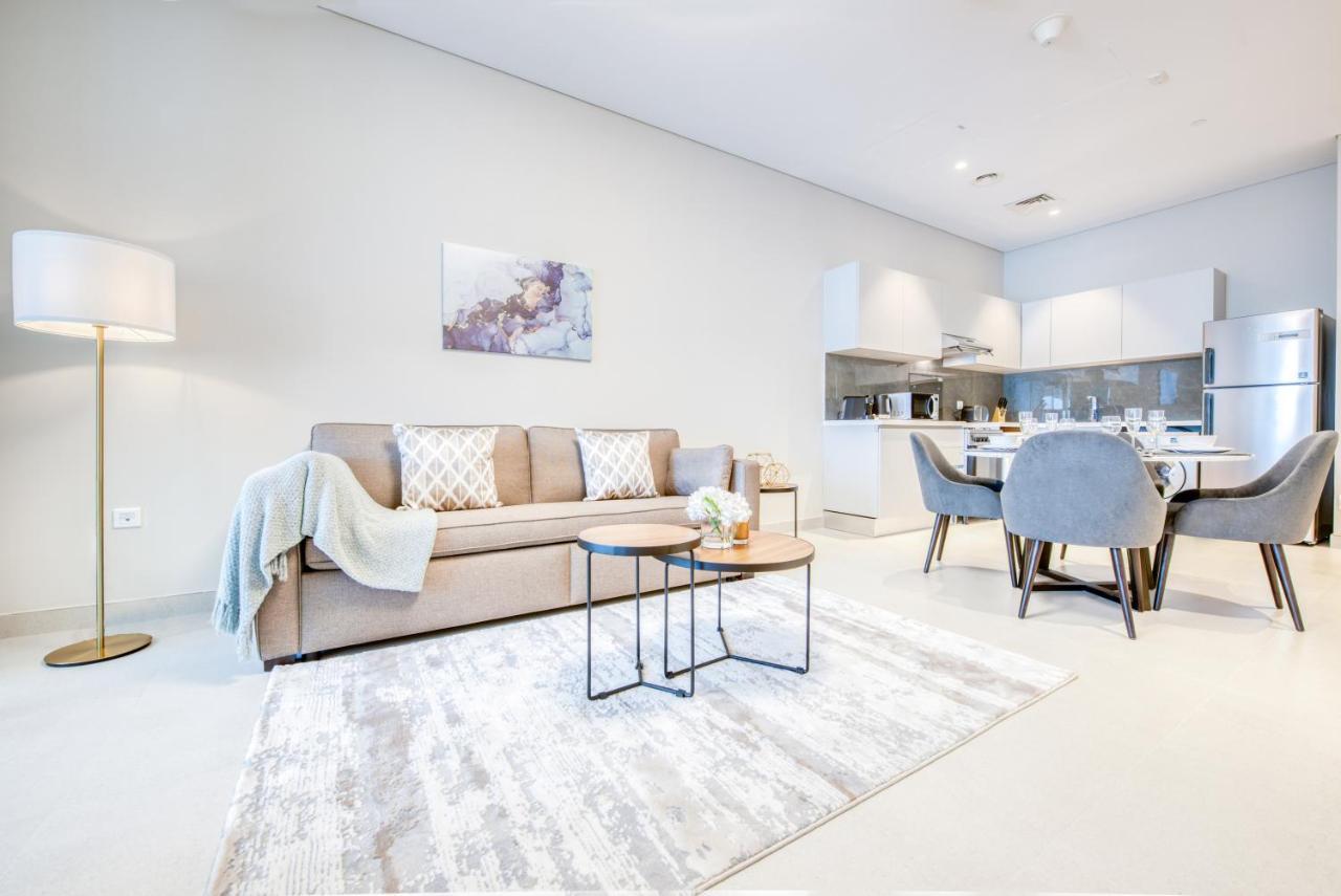 Апартаменты Sol Living - Sol Avenue Дубай Экстерьер фото