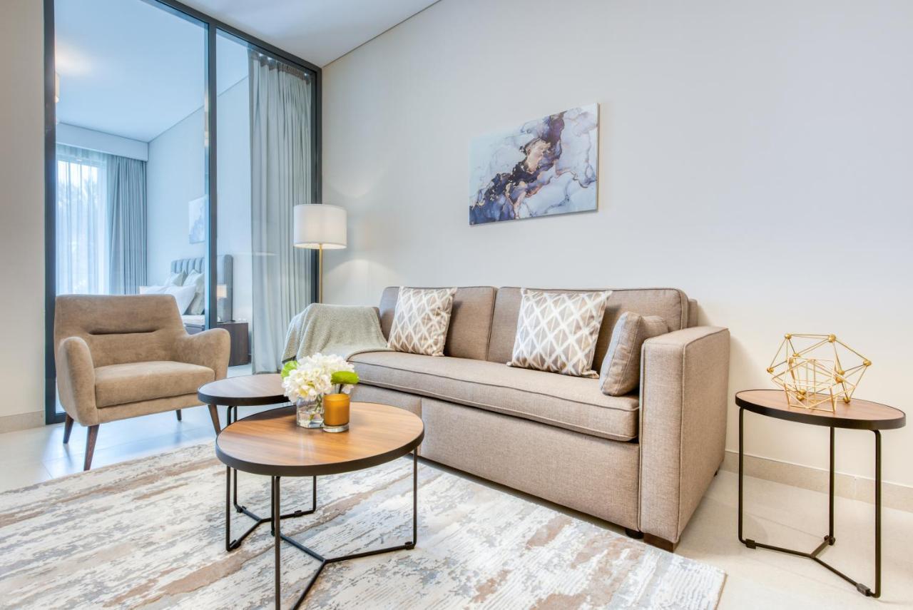 Апартаменты Sol Living - Sol Avenue Дубай Экстерьер фото