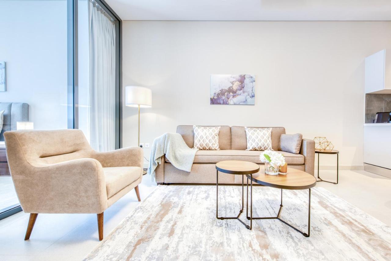 Апартаменты Sol Living - Sol Avenue Дубай Экстерьер фото