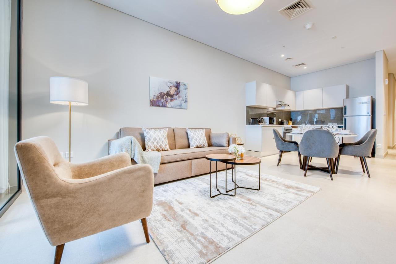 Апартаменты Sol Living - Sol Avenue Дубай Экстерьер фото