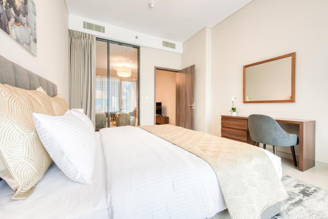 Апартаменты Sol Living - Sol Avenue Дубай Экстерьер фото