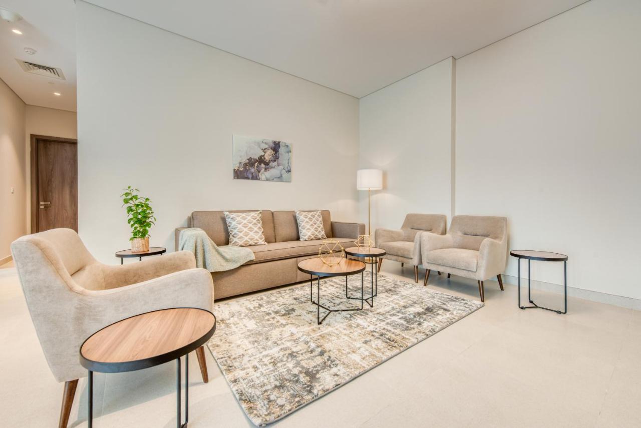 Апартаменты Sol Living - Sol Avenue Дубай Экстерьер фото