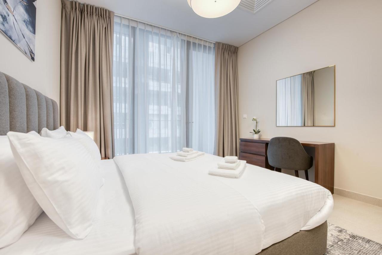 Апартаменты Sol Living - Sol Avenue Дубай Экстерьер фото