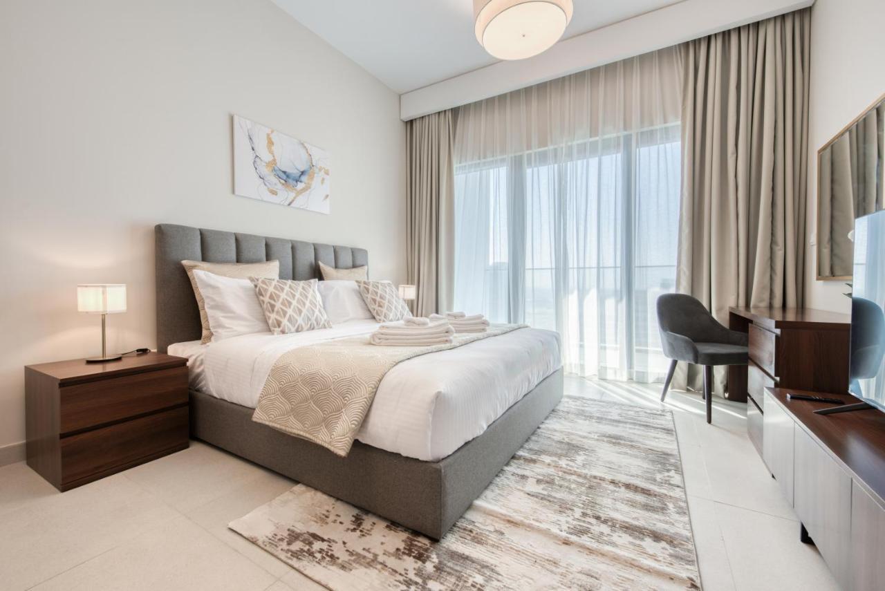Апартаменты Sol Living - Sol Avenue Дубай Экстерьер фото