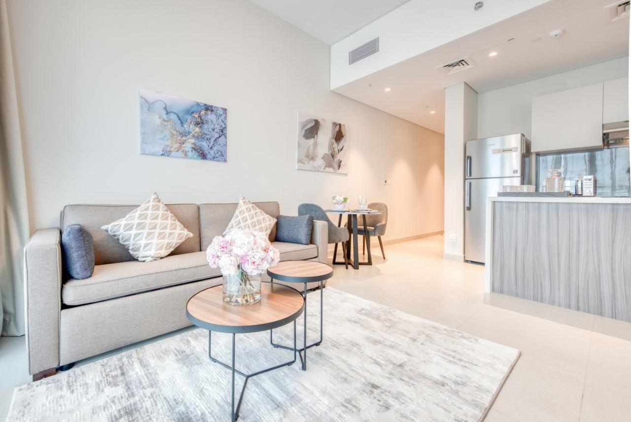 Апартаменты Sol Living - Sol Avenue Дубай Экстерьер фото