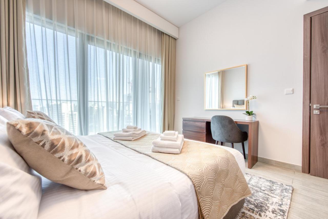 Апартаменты Sol Living - Sol Avenue Дубай Экстерьер фото