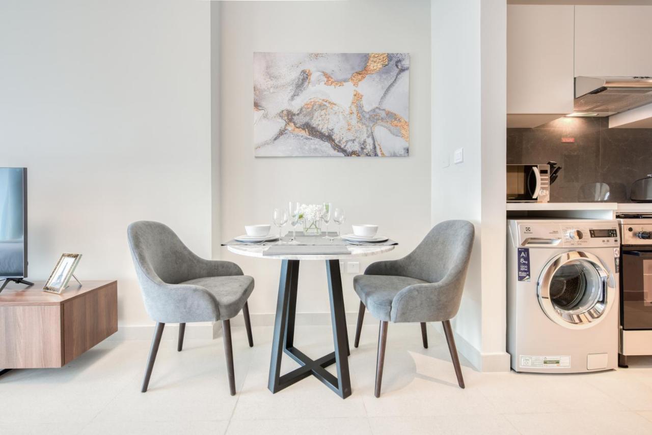 Апартаменты Sol Living - Sol Avenue Дубай Экстерьер фото