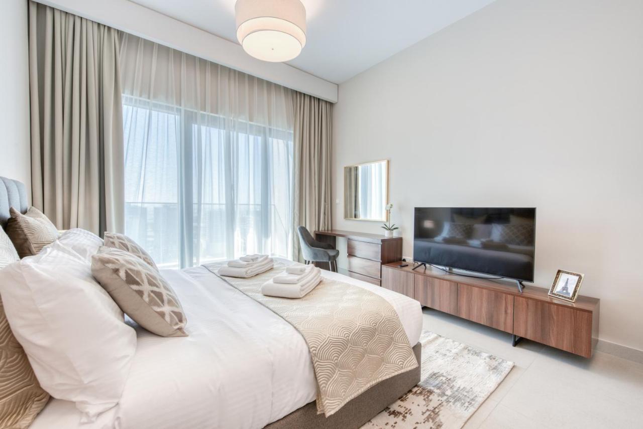 Апартаменты Sol Living - Sol Avenue Дубай Экстерьер фото