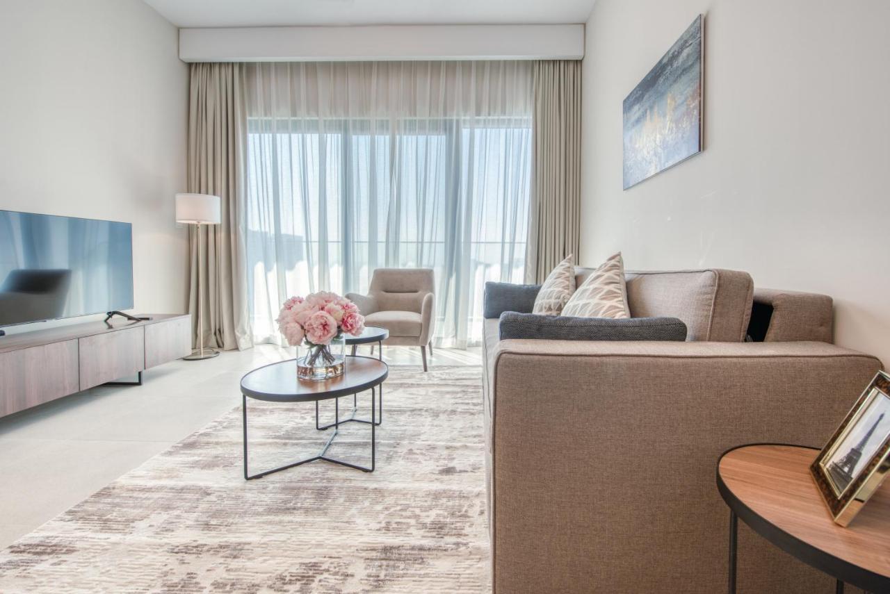 Апартаменты Sol Living - Sol Avenue Дубай Экстерьер фото