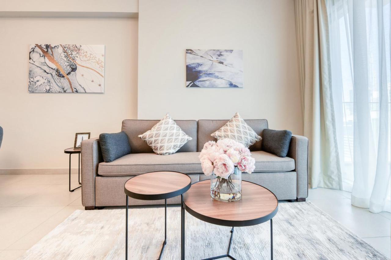 Апартаменты Sol Living - Sol Avenue Дубай Экстерьер фото