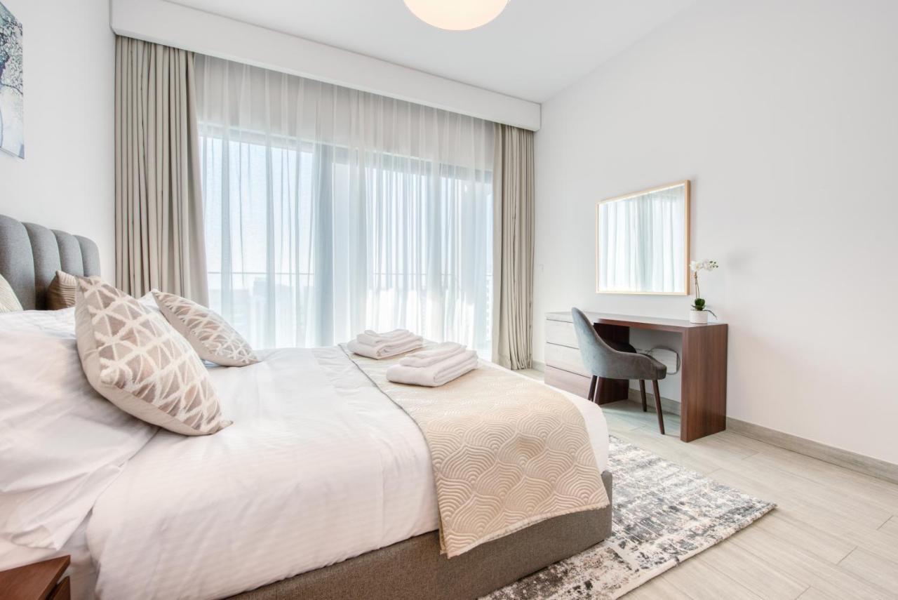 Апартаменты Sol Living - Sol Avenue Дубай Экстерьер фото