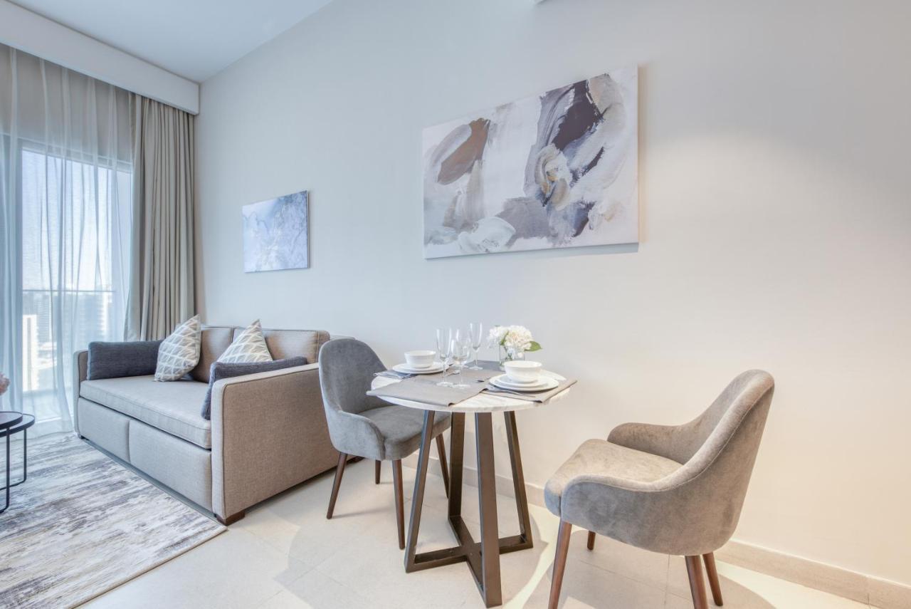 Апартаменты Sol Living - Sol Avenue Дубай Экстерьер фото