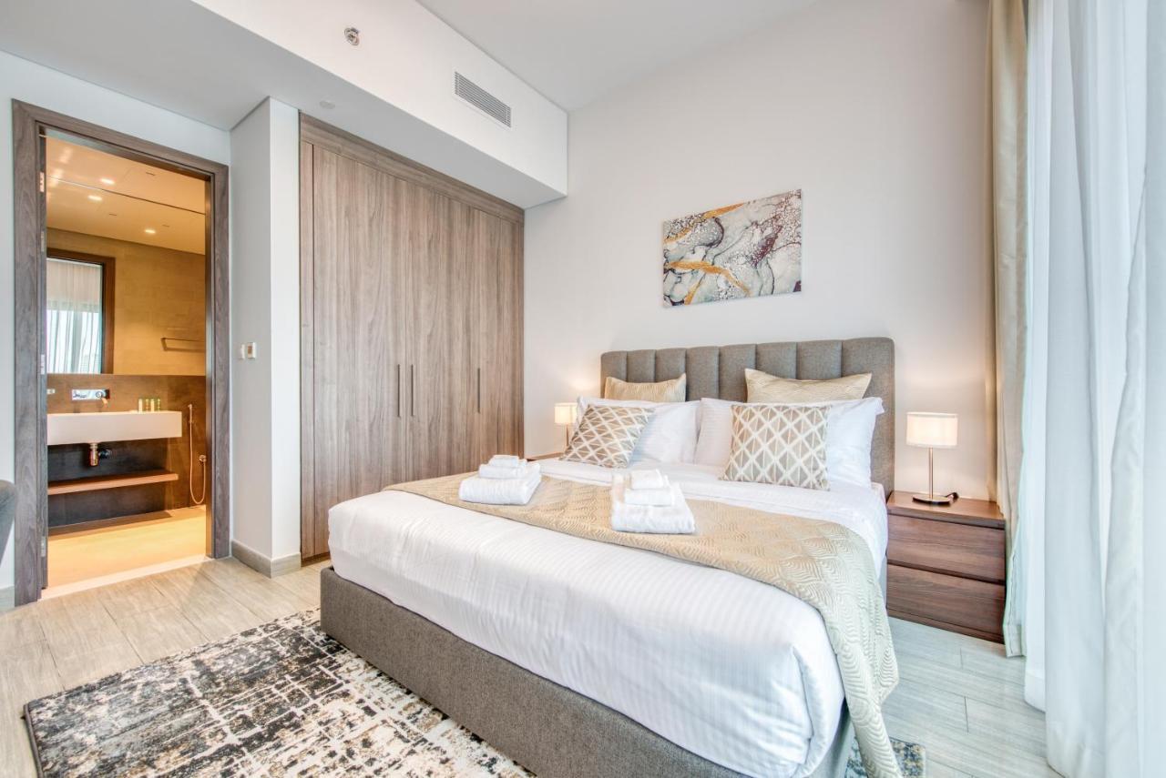 Апартаменты Sol Living - Sol Avenue Дубай Экстерьер фото