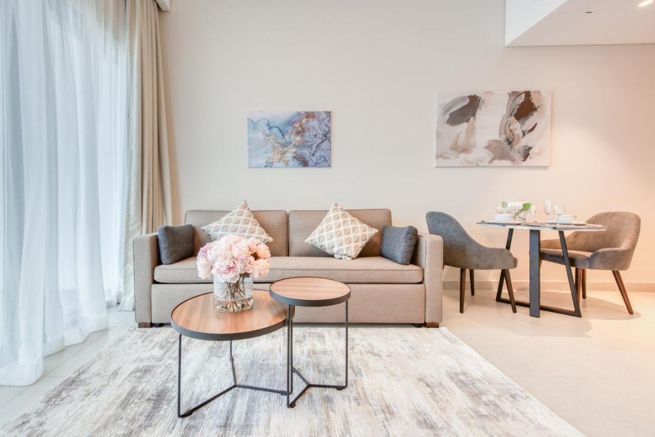 Апартаменты Sol Living - Sol Avenue Дубай Экстерьер фото